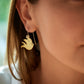 The swallow dangle earrings